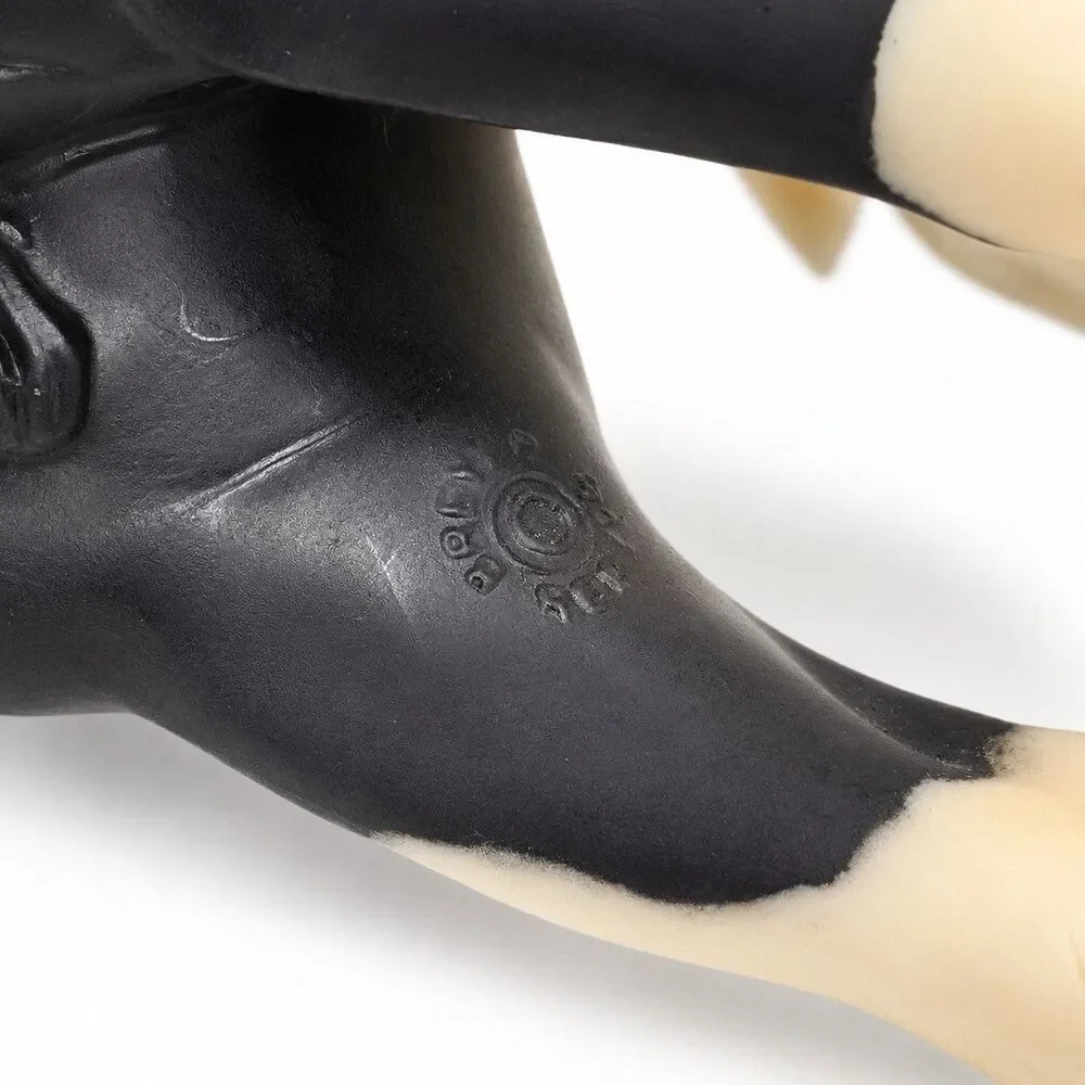 Breyer #1141 Standing Saddlebred Stallion Black White Traditional Horse
